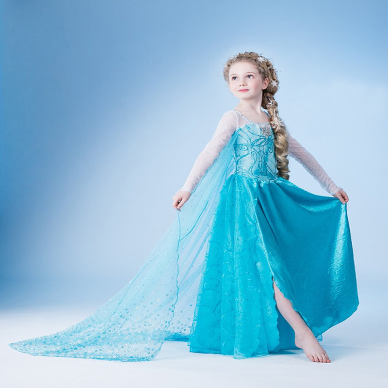F68009 Frozen dress princess dress